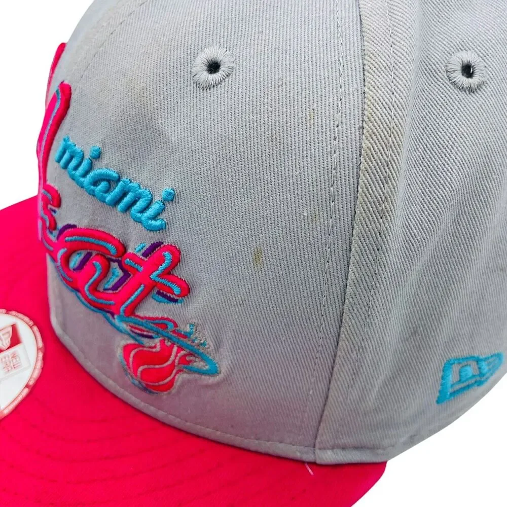 New Era Miami Heat Hardwood Classics Cap Hat